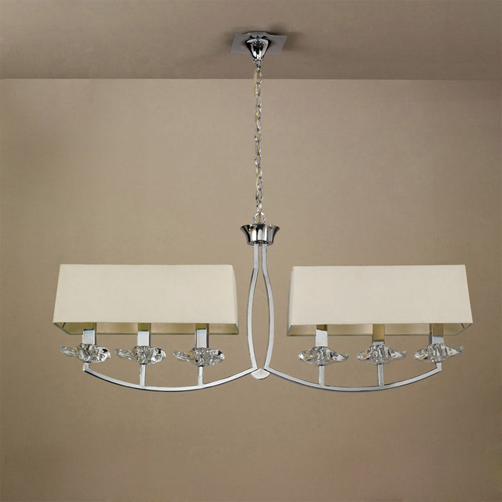 Mantra M0781/CS Akira 6 Light Pendant