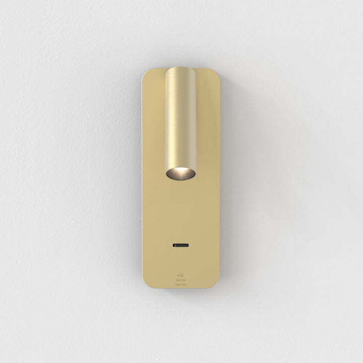 Astro 1058247 Enna Surface LED USB A+C Reading Light Matt Gold
