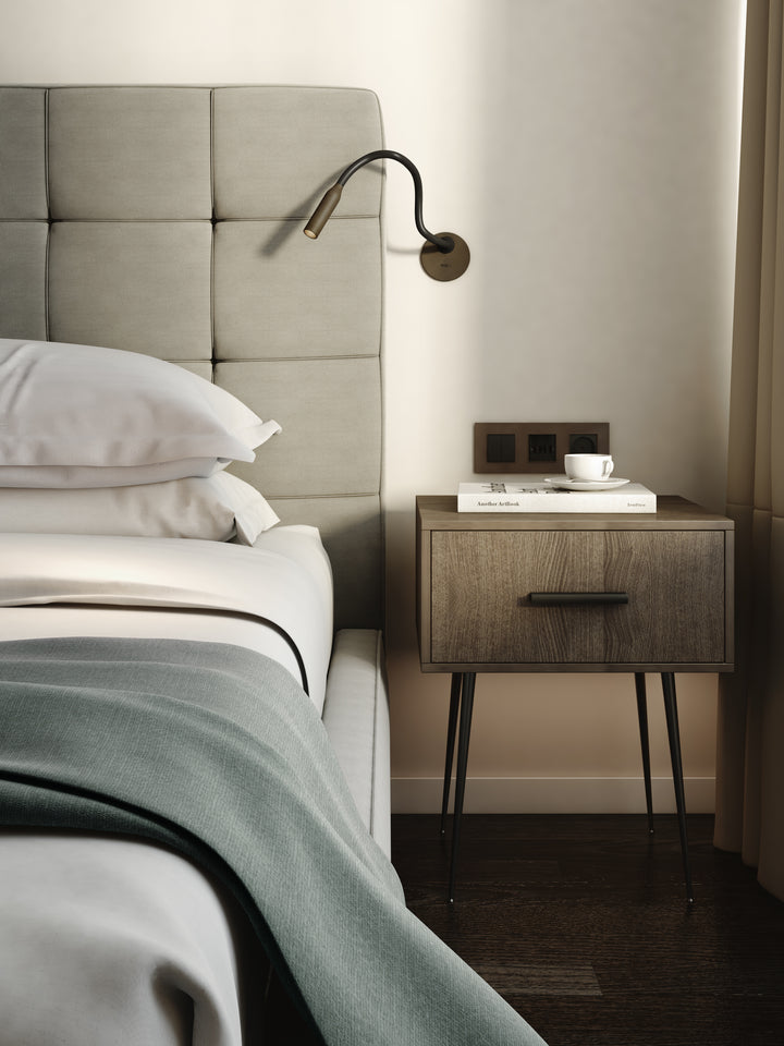 Astro 1435012 Lucca Recessed LED Reading Light Bronze