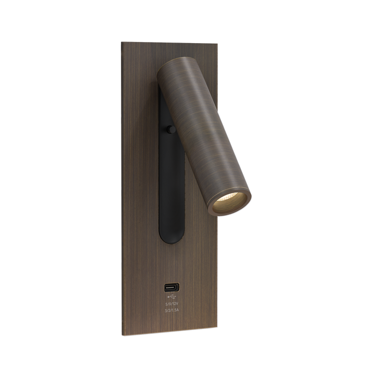 Astro 1215143 Fuse 3 USB C LED Reading Light Bronze