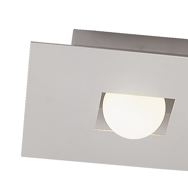Mantra M0127 Cocoon Ceiling 2 Lights Silver