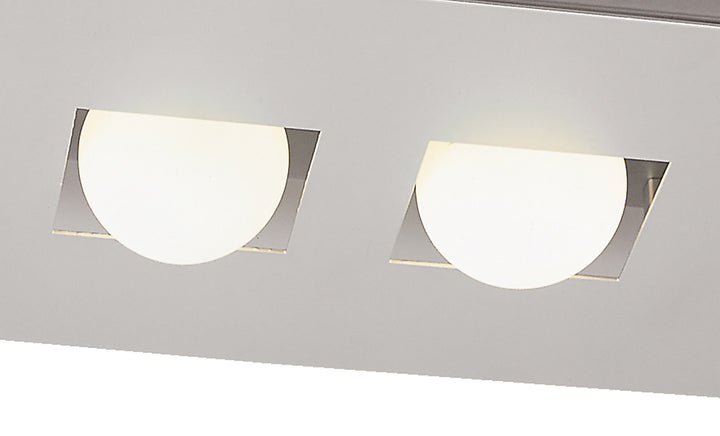 Mantra M0127 Cocoon Ceiling 2 Lights Silver