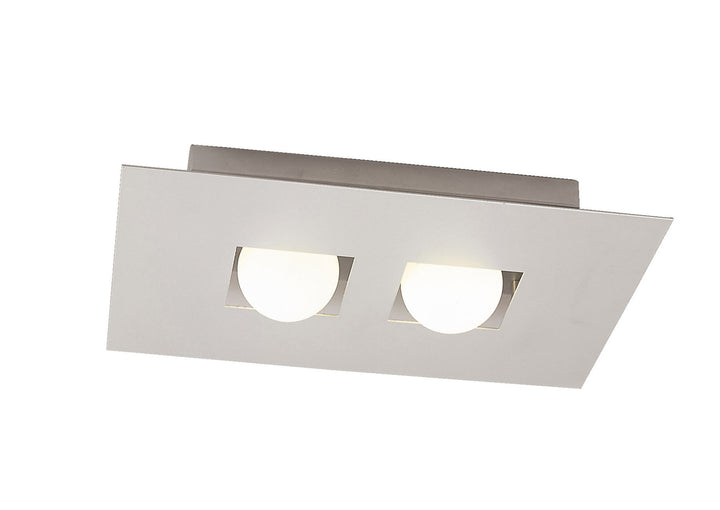 Mantra M0127 Cocoon Ceiling 2 Lights Silver