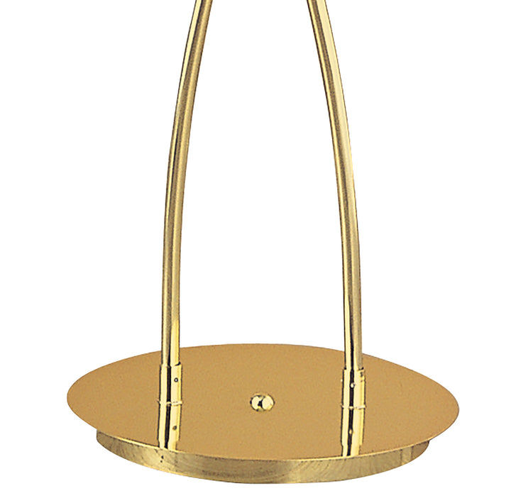 Mantra M0101PB Dali Floor Lamp 2 Light Polished Brass