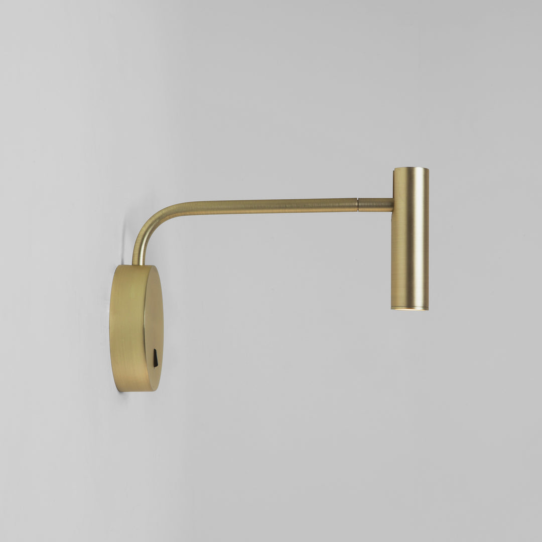 Astro 1058105 Enna Wall LED Reading Light Matt Gold