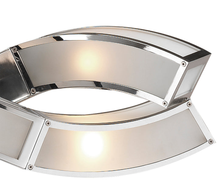 Mantra M0388 Duna E27 Pendant 2 Arm 6 Light Polished Chrome