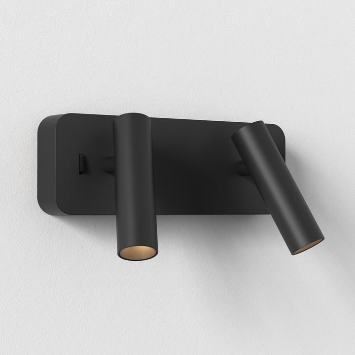 Astro 1058192 Enna Twin LED Reading Light Matt Black