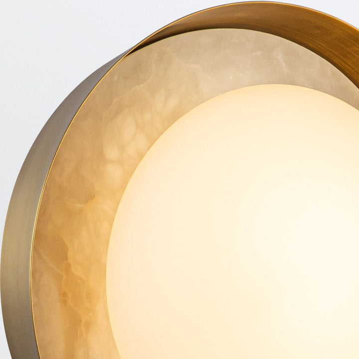 Quintiesse QN-ALONSO2-VBS-AR Alonso 2 Light LED Wall Light Vintage Brass