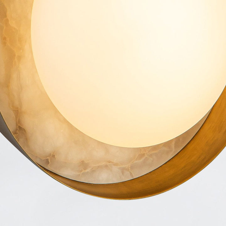 Quintiesse QN-ALONSO2-VBS-AR Alonso 2 Light LED Wall Light Vintage Brass