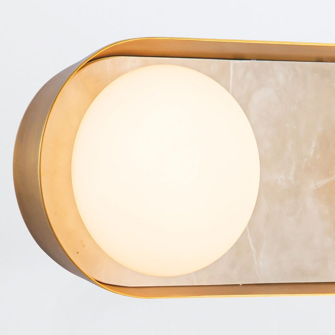 Quintiesse QN-ALONSO3-VBS-AR Alonso 3 Light LED Wall Light Vintage Brass