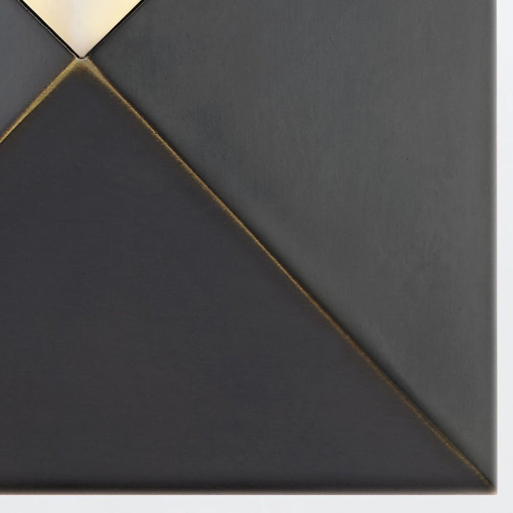 Quintiesse QN-CAESAR-W-S-UBZ-AR Caesar Small LED Wall Light Urban Bronze