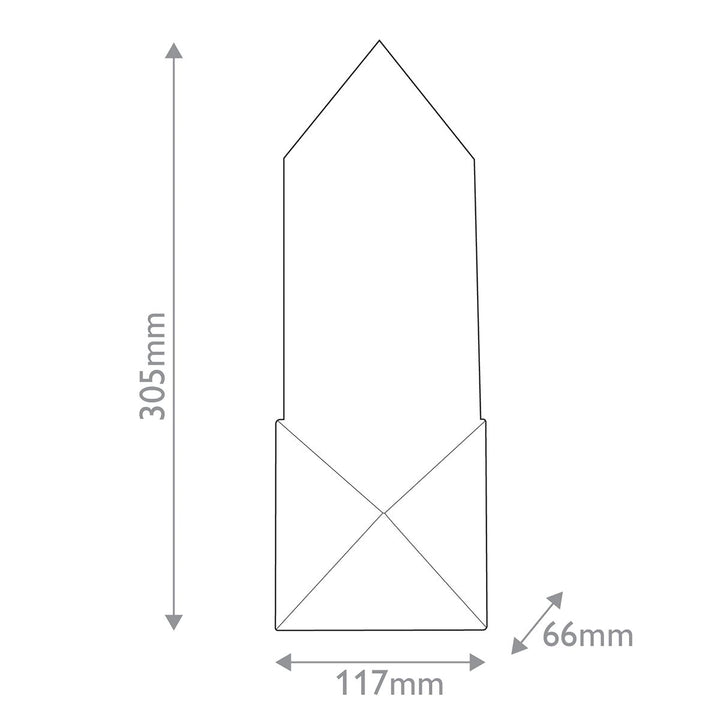 Quintiesse QN-CAESAR-W-S-UBZ-AR Caesar Small LED Wall Light Urban Bronze