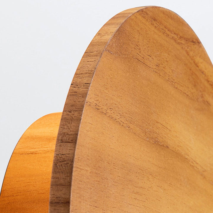 Quintiesse QN-CLEAN-LED-WB-25-TEAK Clean LED Wall Light Teak