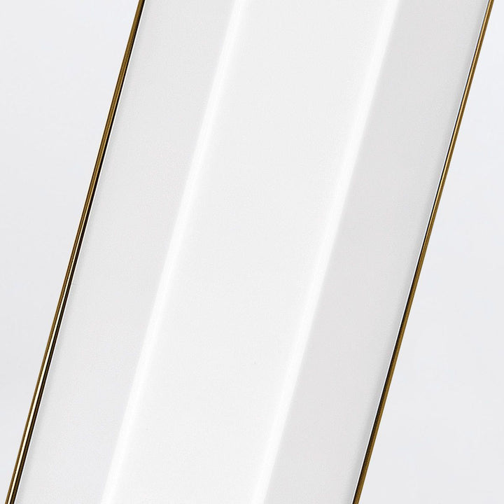 Quintiesse QN-FACET-LED3-HB-BATH Facet Bathroom Large LED Wall Light Heritage Brass