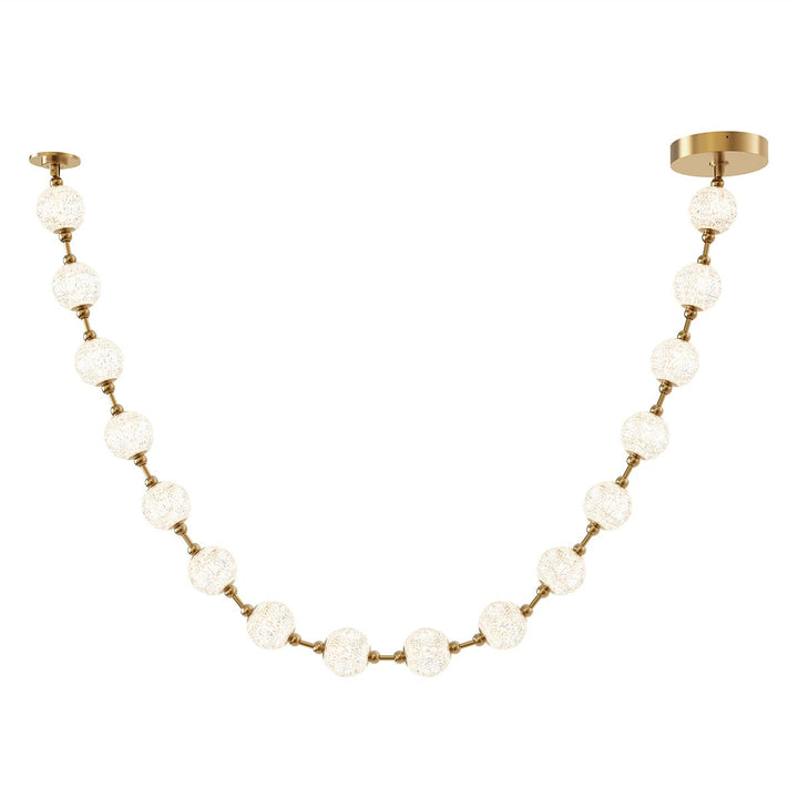 Quintiesse QN-MARNI-16P-292-NBR Marni 16 Head LED Pendant Natural Brass