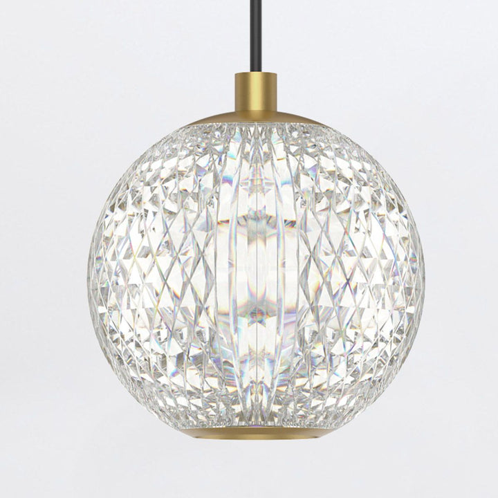 Quintiesse QN-MARNI-1P-NBR Marni Mini LED Pendant Natural Brass