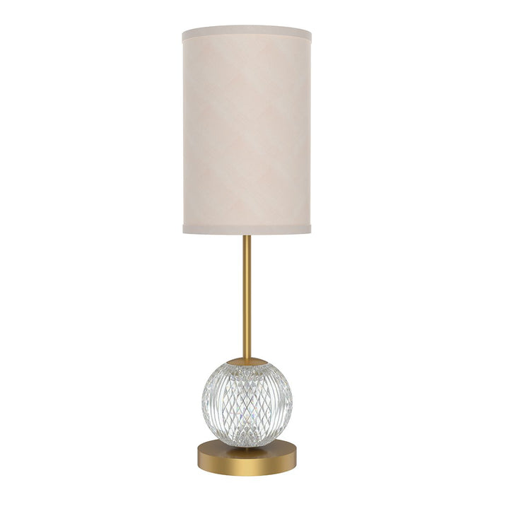 Quintiesse QN-MARNI-TL-M-NBR Marni Medium LED Table Lamp Natural Brass