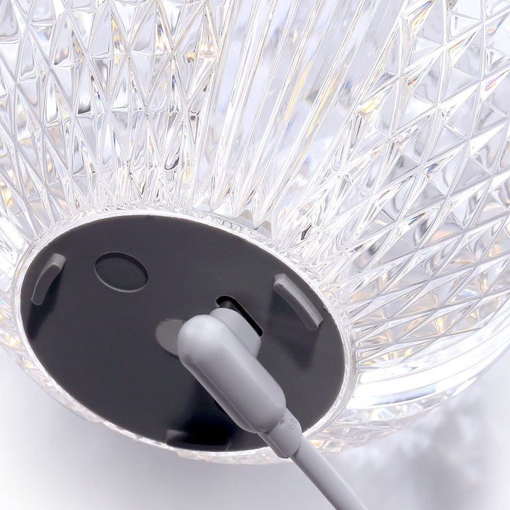 Quintiesse QN-MARNI-TL-S-NBR Marni Small LED Table Lamp Natural Brass