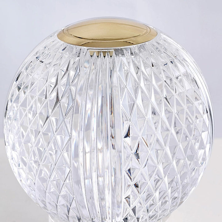 Quintiesse QN-MARNI-TL-S-NBR Marni Small LED Table Lamp Natural Brass