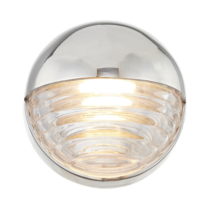 Quintiesse QN-PALAIS-W-S-PN Palais Small LED Wall Light Polished Nickel
