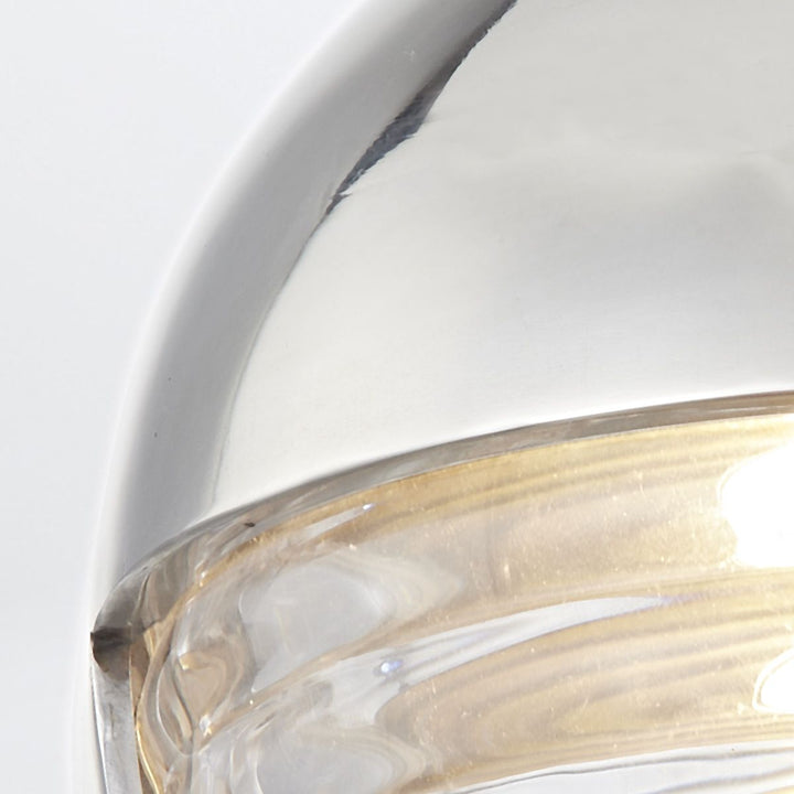 Quintiesse QN-PALAIS-W-S-PN Palais Small LED Wall Light Polished Nickel