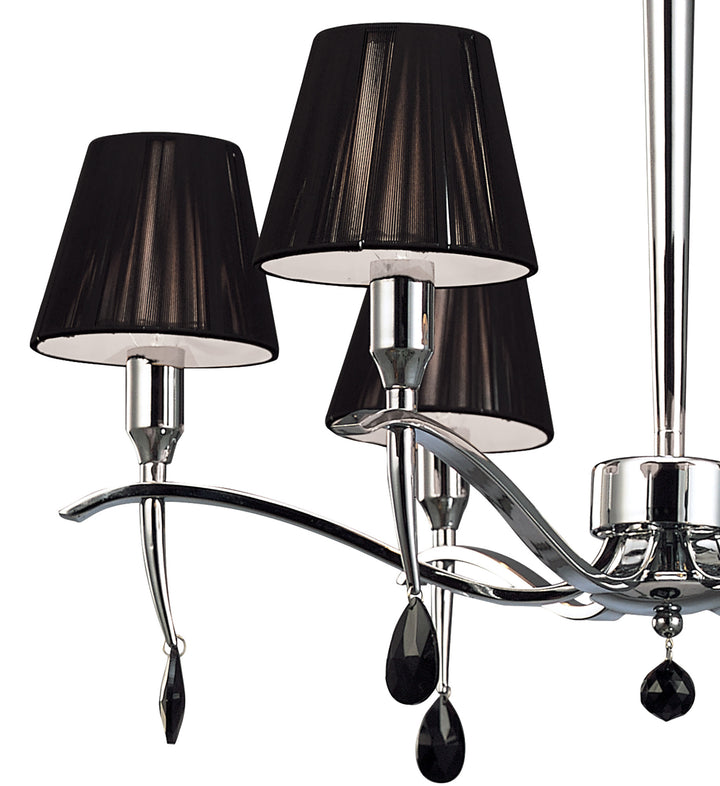 Mantra M0342 Siena Telescopic Pendant 6 Light