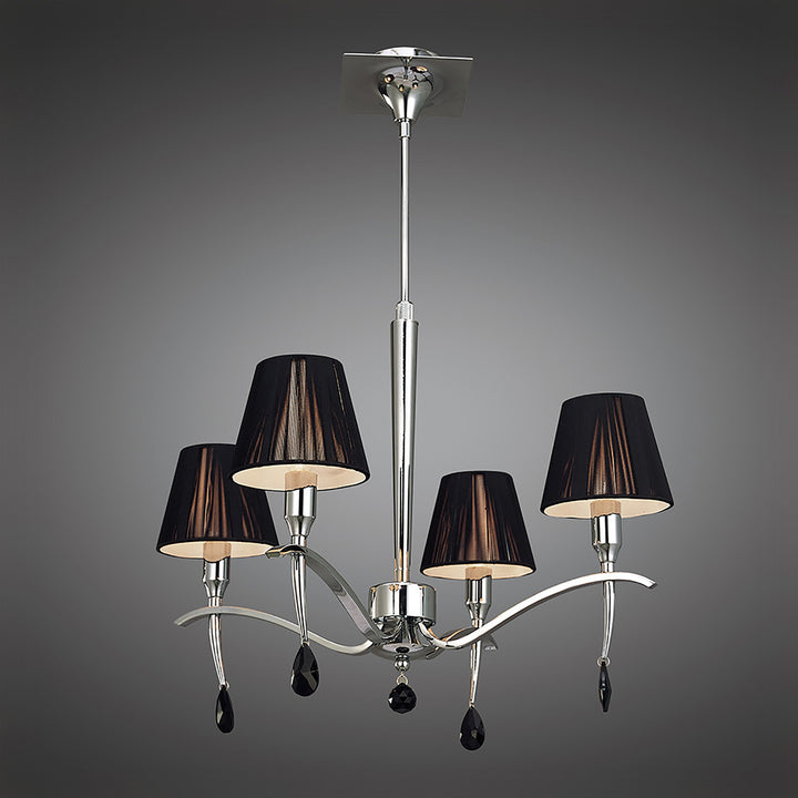 Mantra M0343 Siena Telescopic Pendant 4 Light