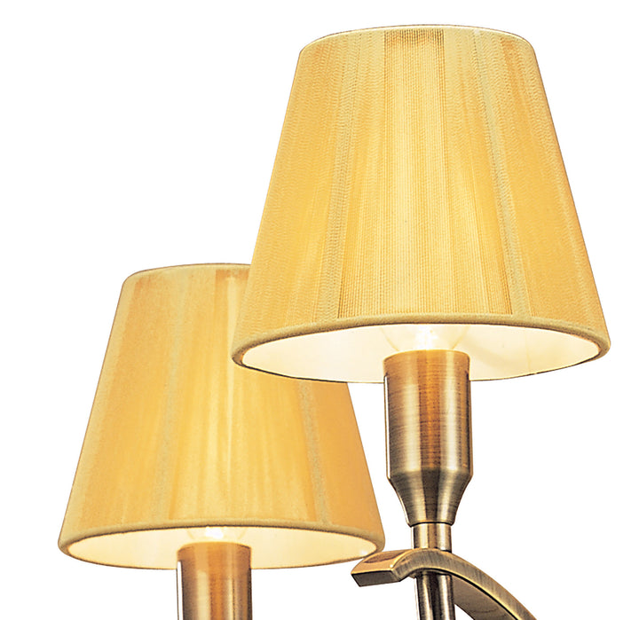 Mantra M0343AB Siena Telescopic Pendant 4 Light