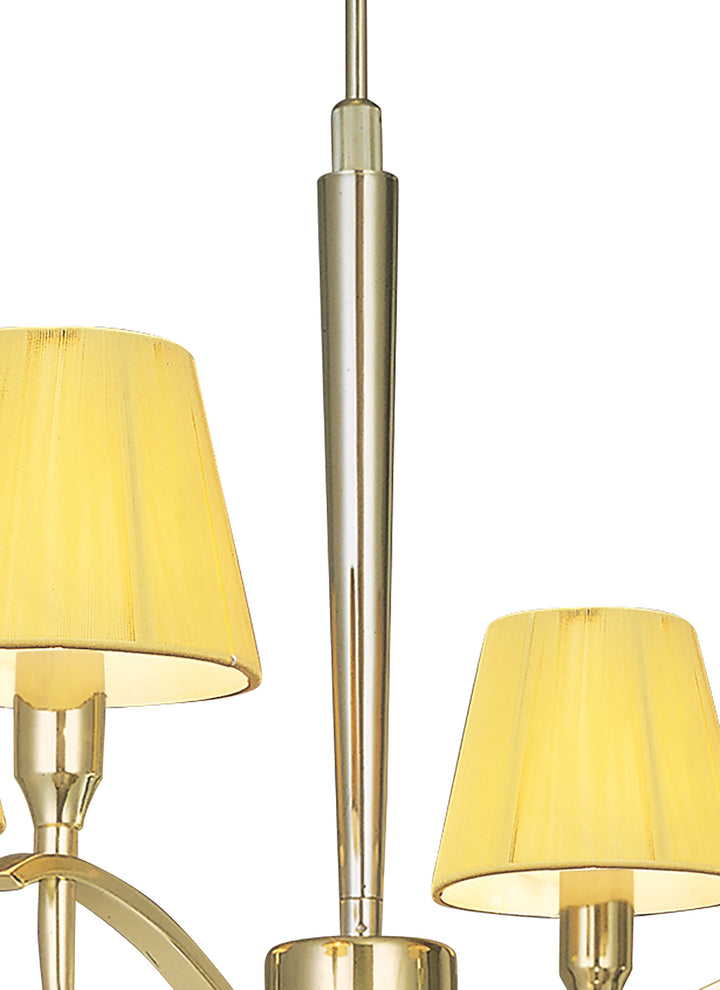 Mantra M0343PB Siena Telescopic Pendant 4 Light