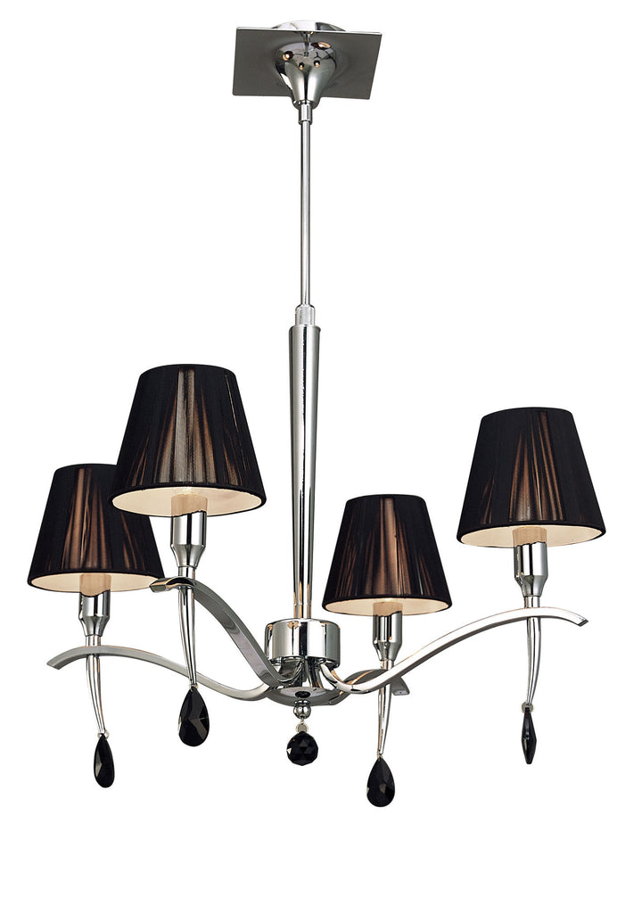 Mantra M0343 Siena Telescopic Pendant 4 Light
