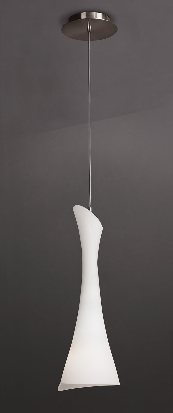 Mantra M0772 Zack Pendant 1 Light Satin Nickel