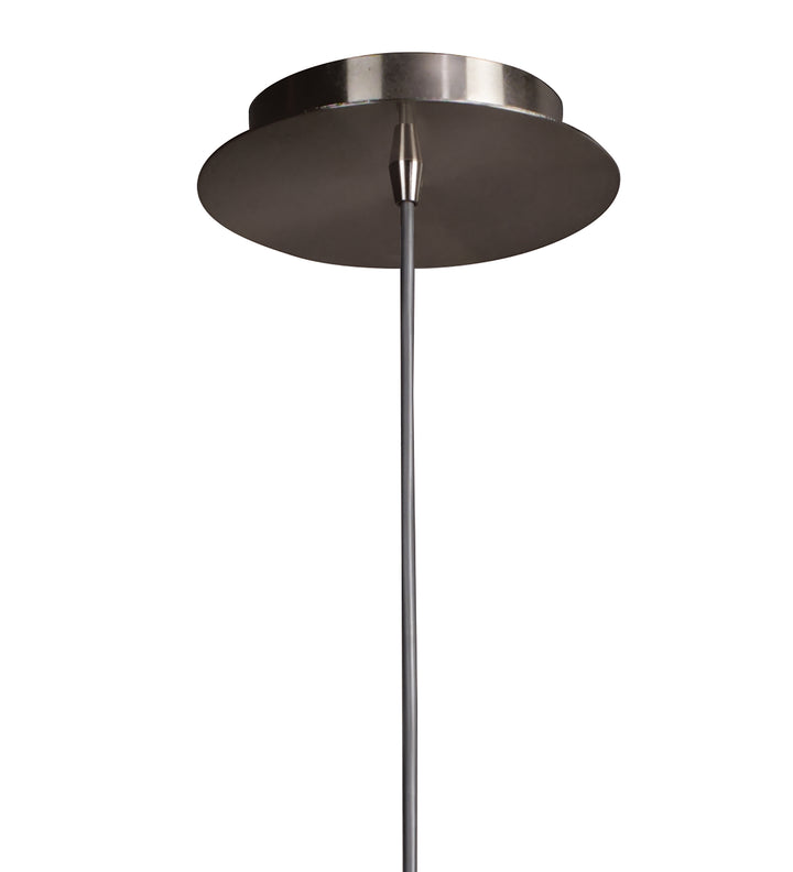 Mantra M0772 Zack Pendant 1 Light Satin Nickel