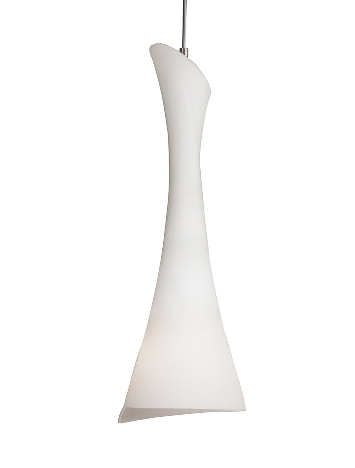 Mantra M0772 Zack Pendant 1 Light Satin Nickel