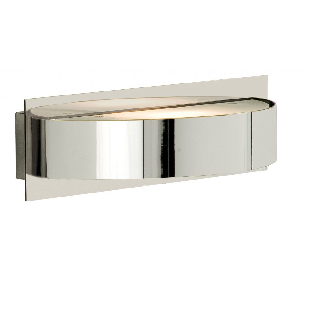 Searchlight 2692CC Wall Light 1 Light Chrome/glass Half Circle