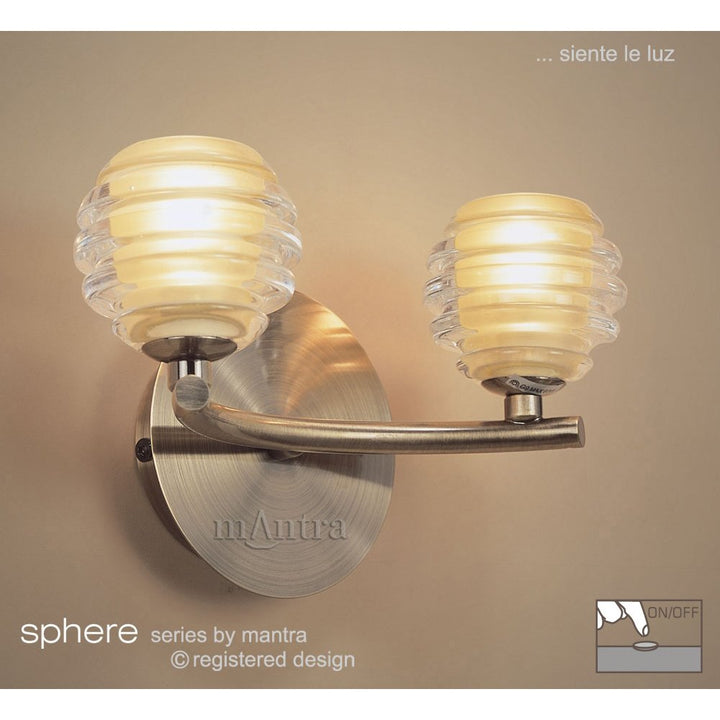 Mantra M8010 Venus Wall Lamp 9W LED White