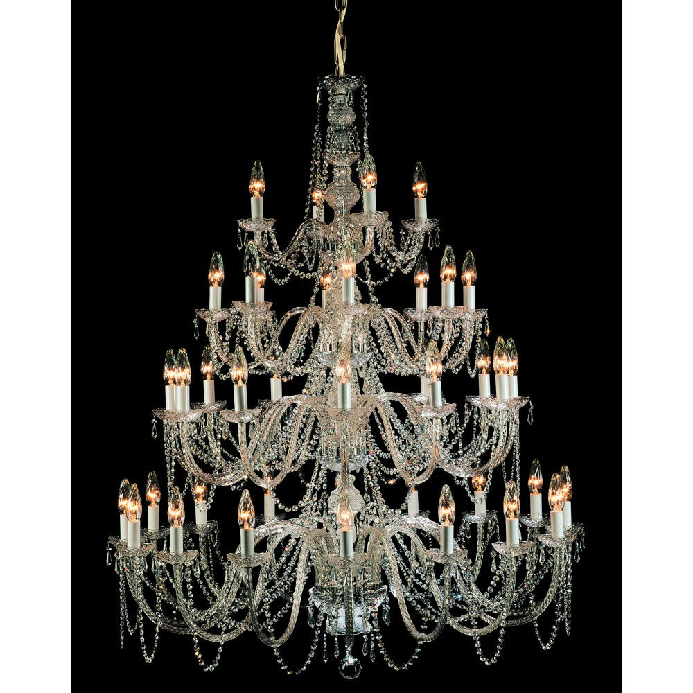 Impex Lighting CP06033/40/CH Modra Crystal Chrome Chandelier