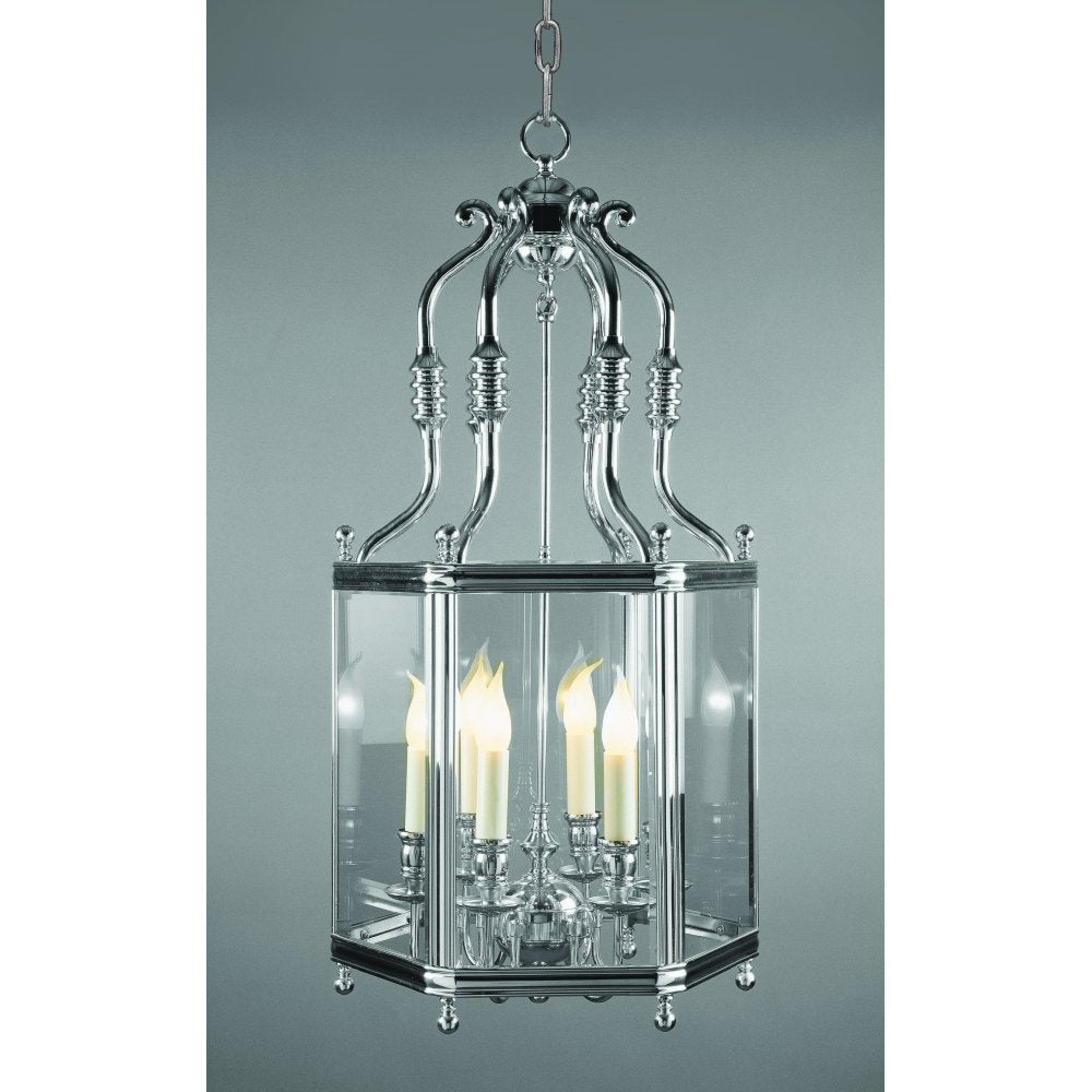 Impex Lighting LG00024/06/CH Regal Bevelled Glass Chrome