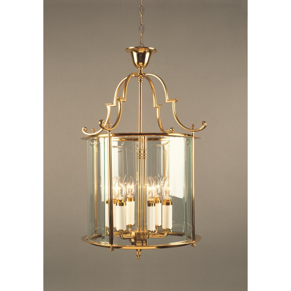Impex Lighting LG07000/15/PB Colchester Glass Polished Brass