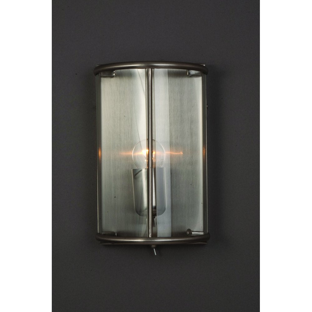 Impex Lighting LG77130/WB/SN Orly Wall Light Satin Nickel