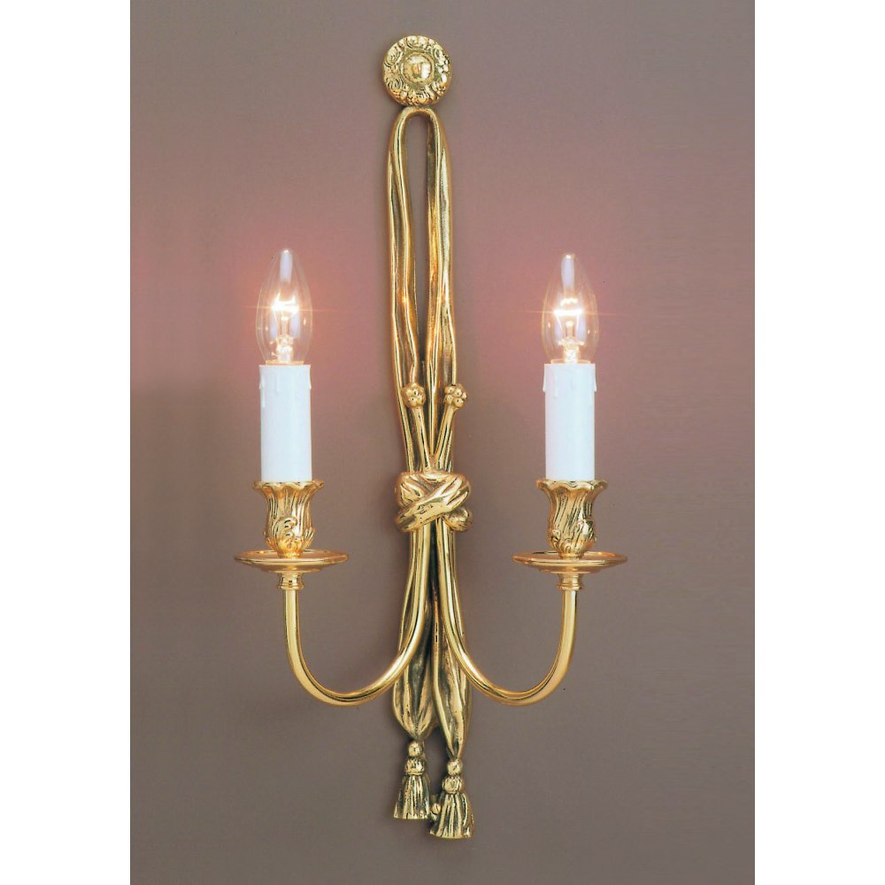 Impex Lighting SMBB00012B/PB Richmond Wall Polished Brass