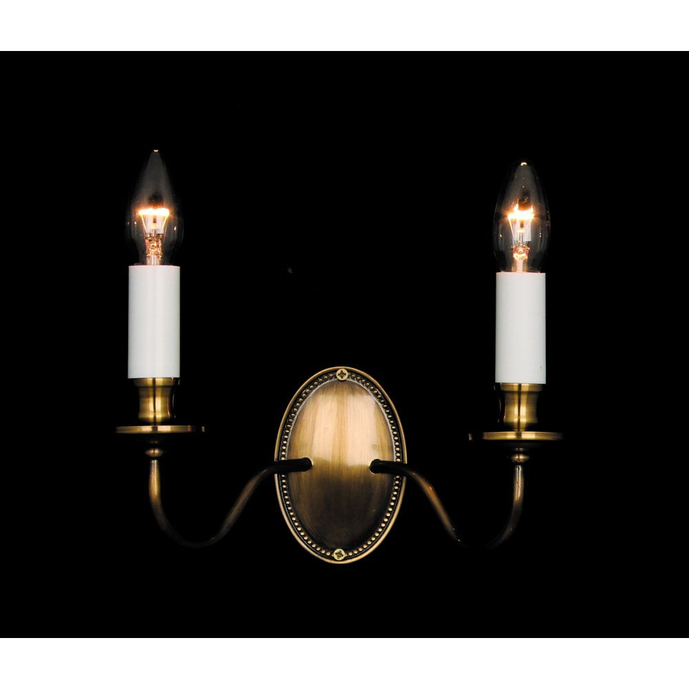 Impex Lighting SMBB00052/LBRZ Georgian Wall Light Bronze