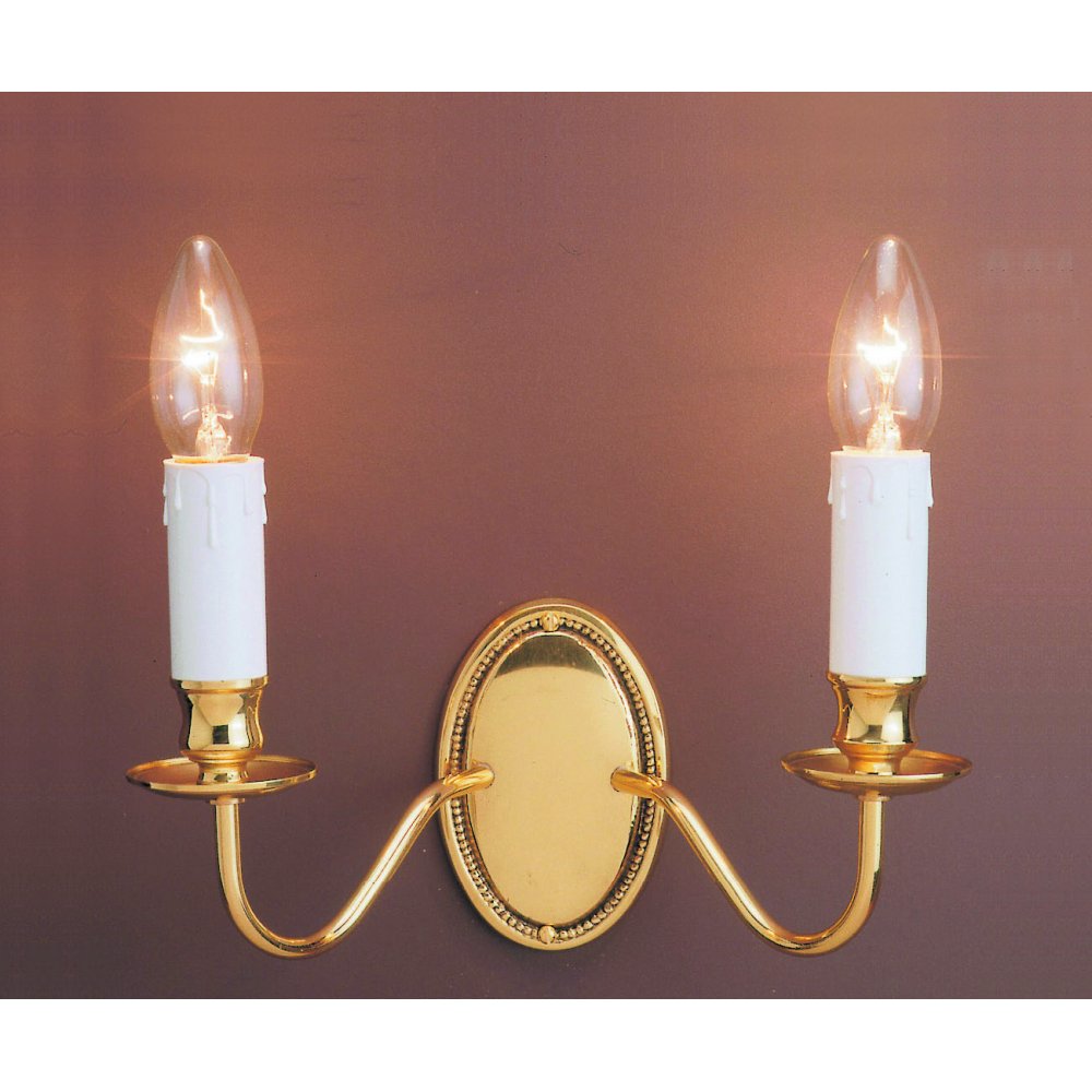 Impex Lighting SMBB00052/PB Georgian Wall Polished Brass