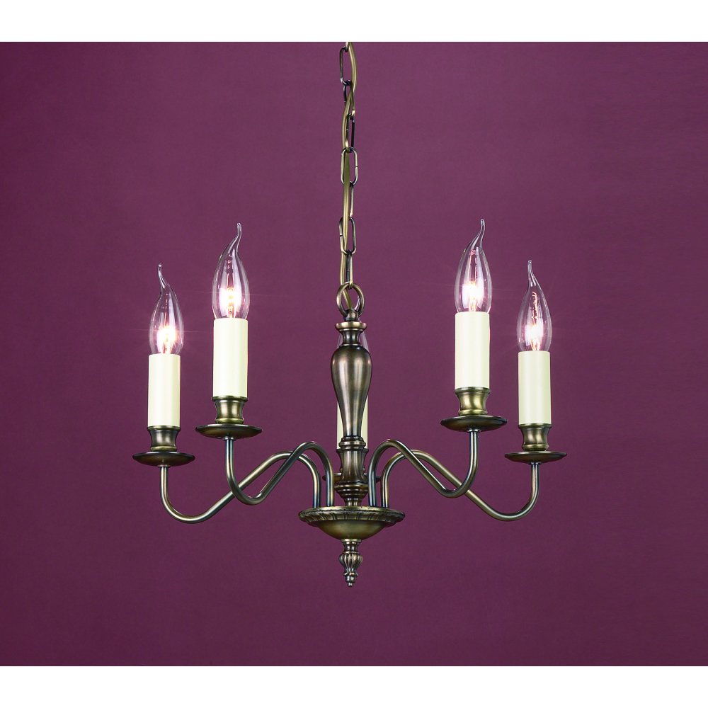 Impex Lighting SMBB00055/LBRZ Georgian Pendant Light Bronze