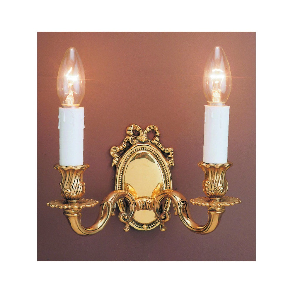 Impex Lighting SMBB00062/PB Sandringham Wall Polished Brass