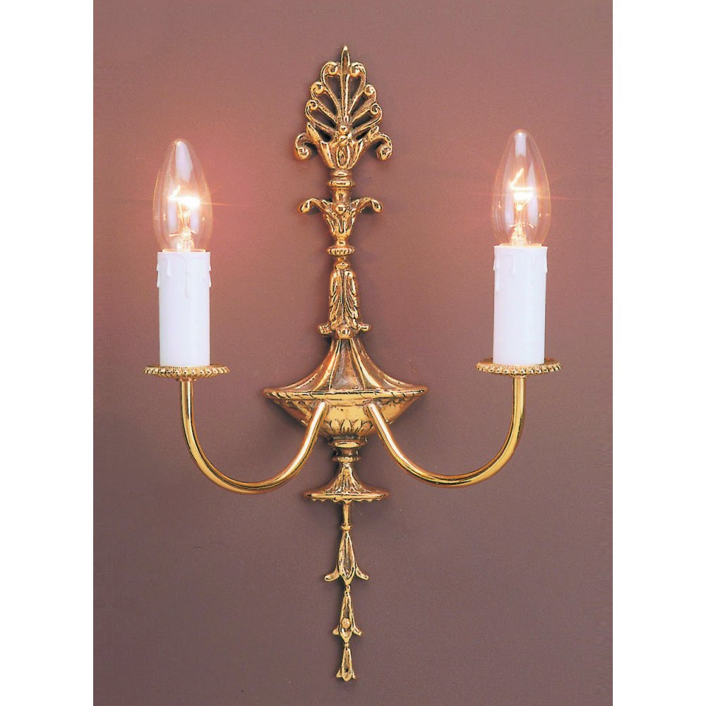 Impex Lighting SMBB00082/PB Eden Wall Polished Brass