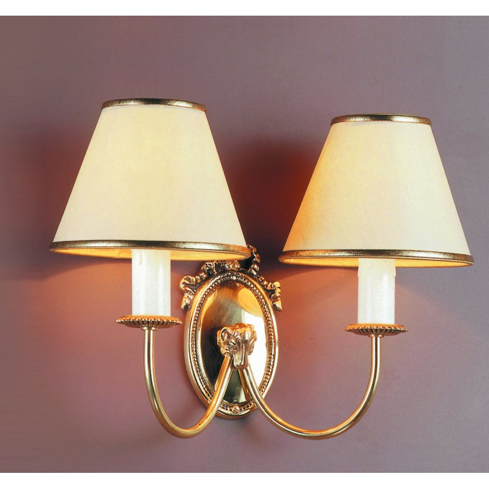 Impex Lighting SMBB00082B/PB Eden Wall Polished Brass