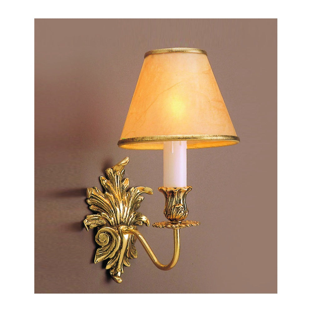 Impex Lighting SMBB00181/PB | Dauphine Wall Sconce | Polished Brass