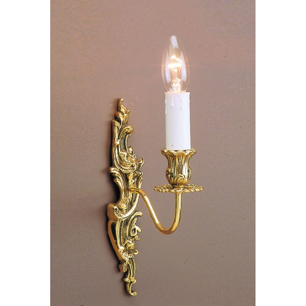 Impex Lighting SMBB00181A/PB Dauphine Wall Polished Brass