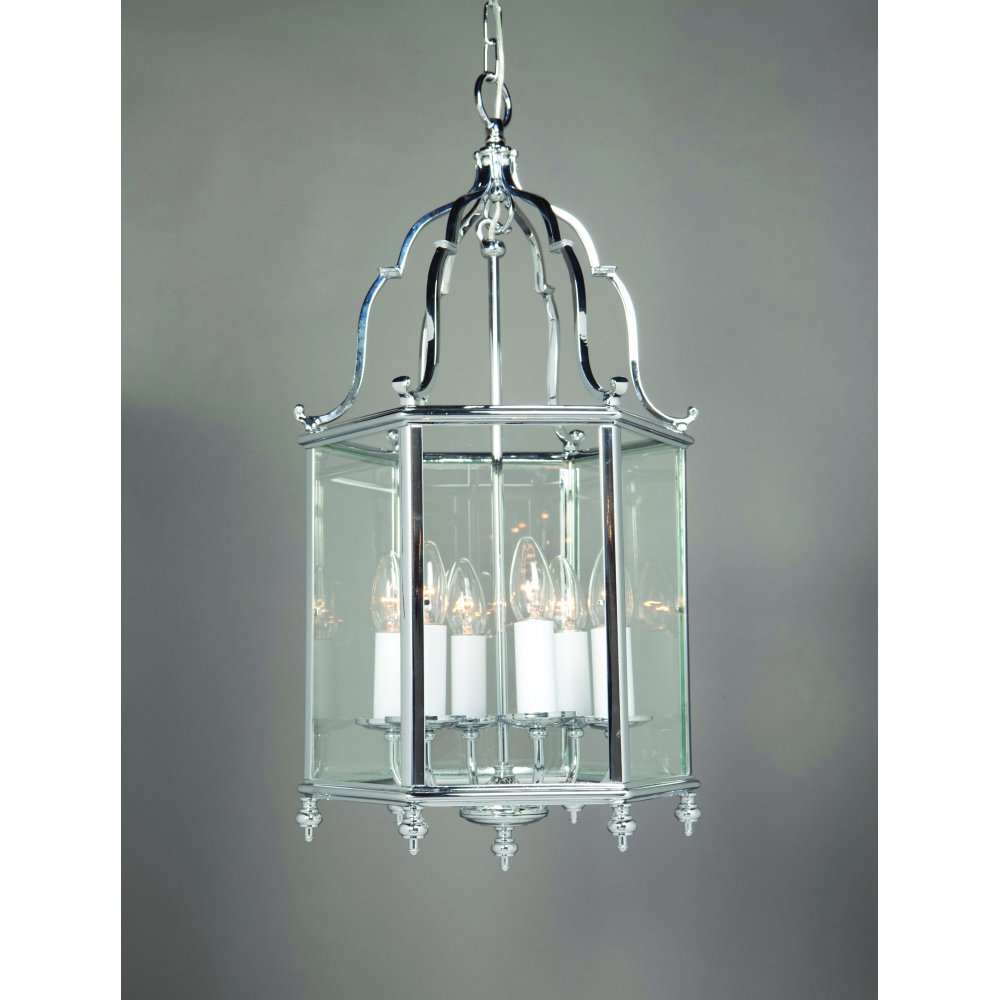 Impex Lighting SMBBL00005/CH Belgravia Pendant Chrome