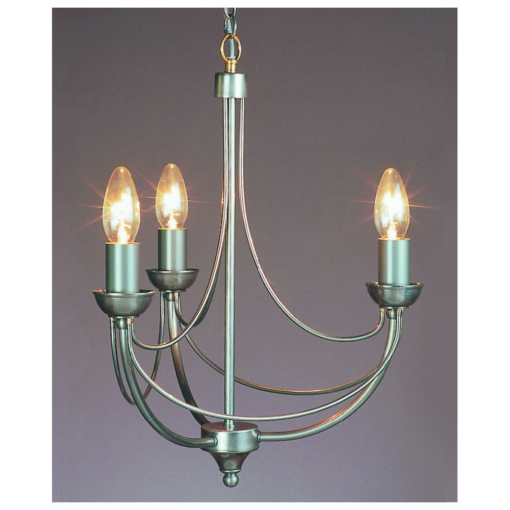 Impex Lighting SMC00003/NAT Cirrus 3 Light Pendant Natural